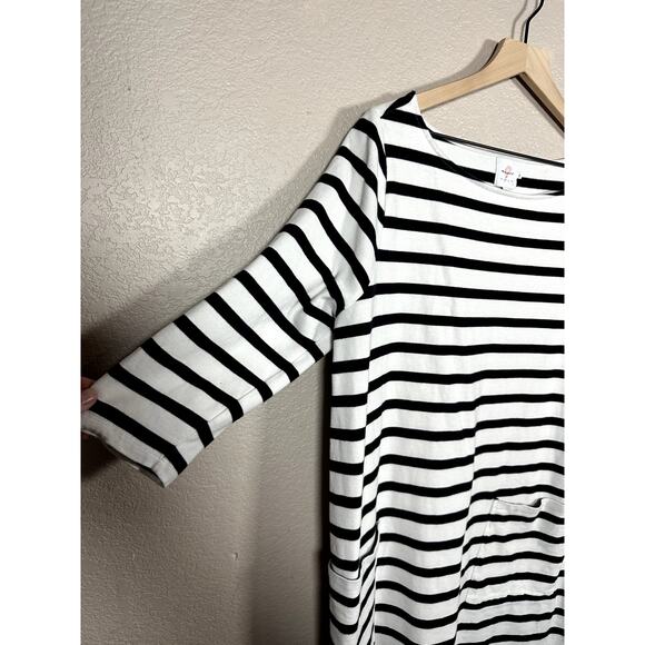 The Nines by Hatch Knee Length Stripe Maternity Dress Size XXL - Picture 3 of 6